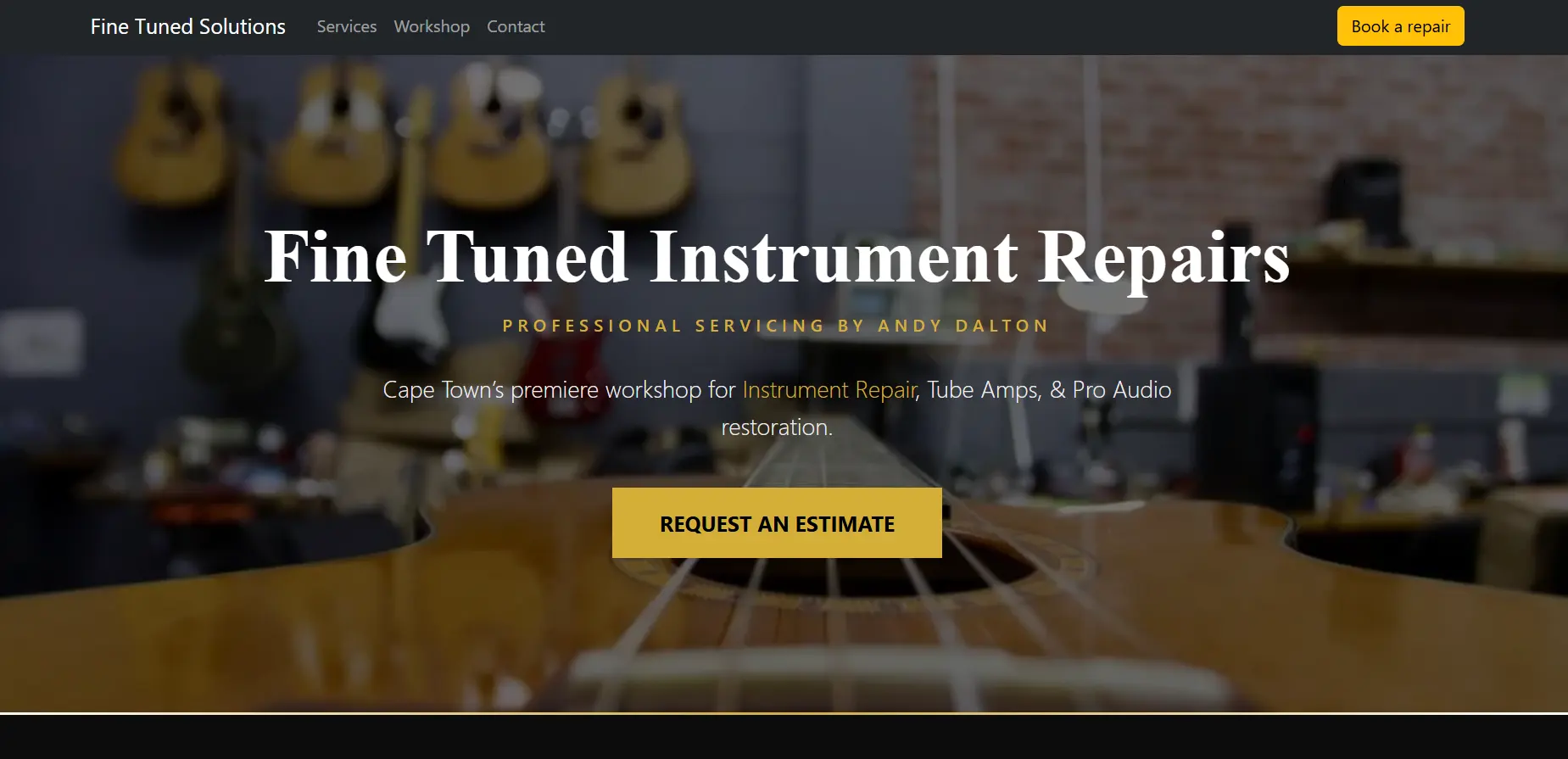 Instrument Repair Preview