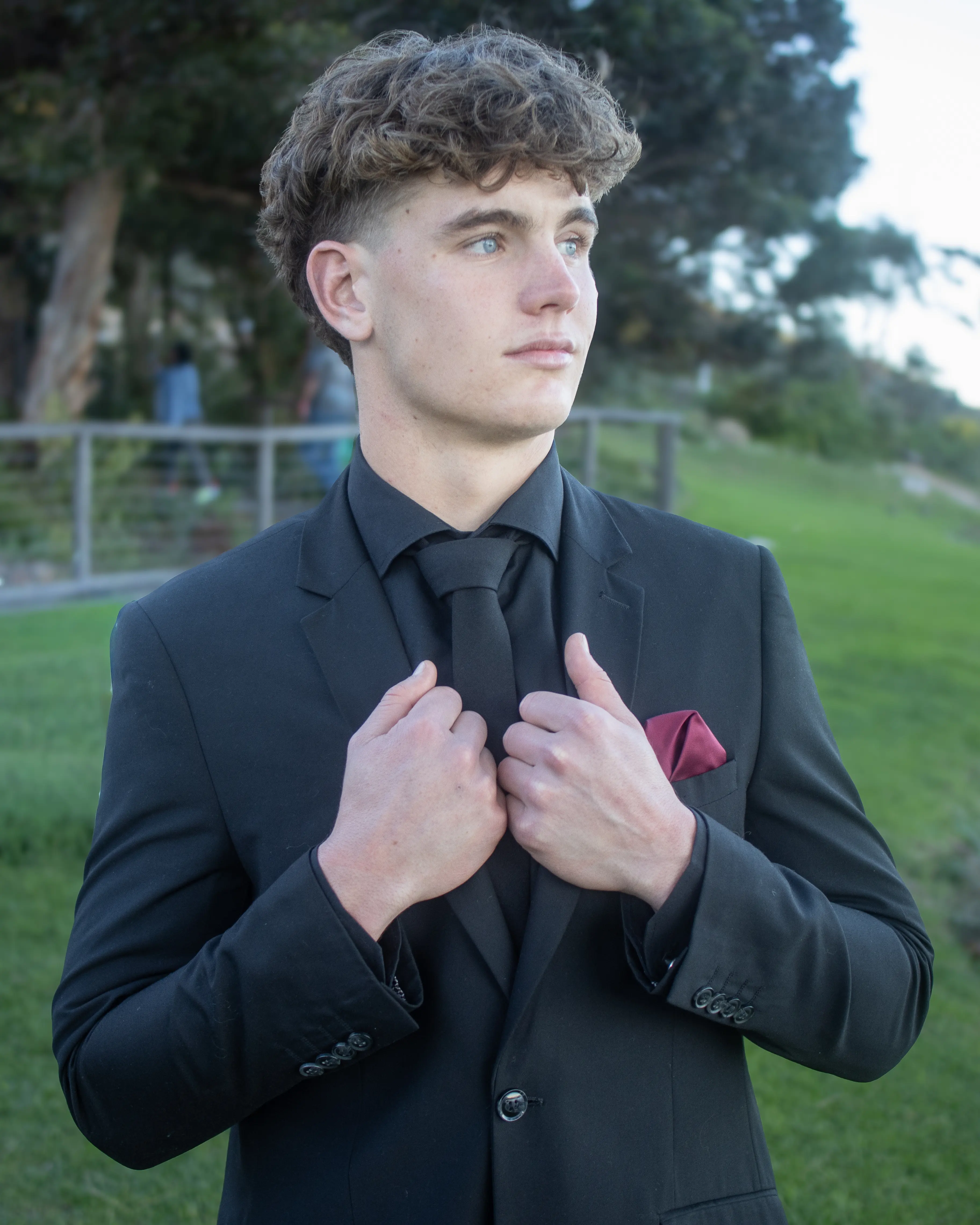 Matric couple car departure portrait shoot